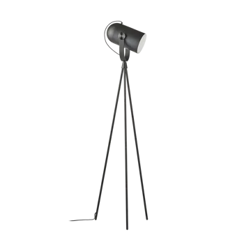 Carronade II golvlampa - Svart-svart ek - Le Klint