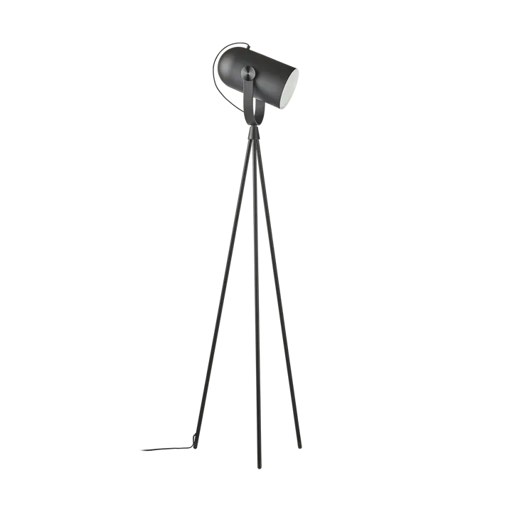 Carronade II golvlampa - Svart-svart ek - Le Klint