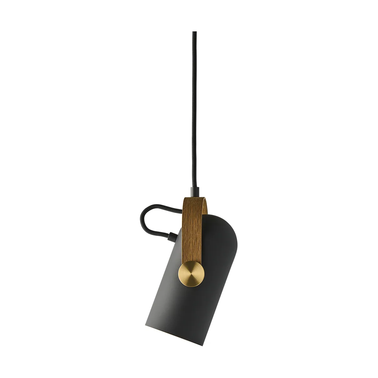 Carronade II pendel, Svart-rökt ek, small Le Klint