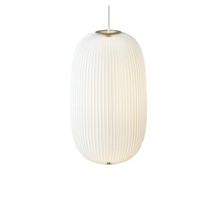 Lamella 2 pendel - vit, led, guld - Le Klint