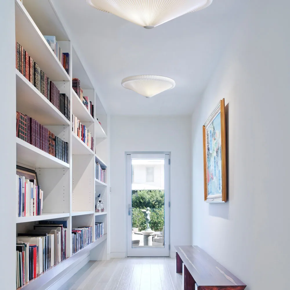 Model 26 plafond, White, Ø90, plast Le Klint