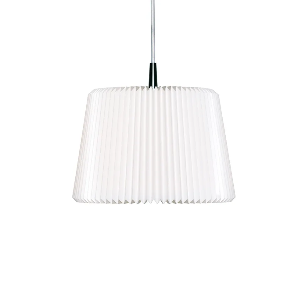 Snowdrop 120M pendel, vit, plast skärm Le Klint