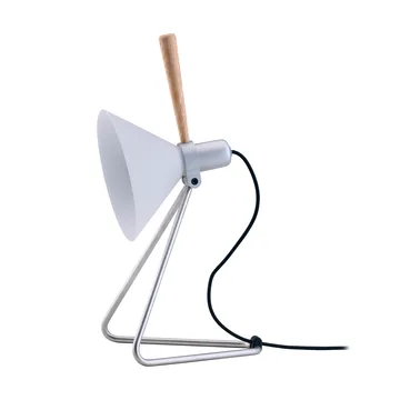 Spot vägg/bordslampa - Steel silver-oak - Le Klint