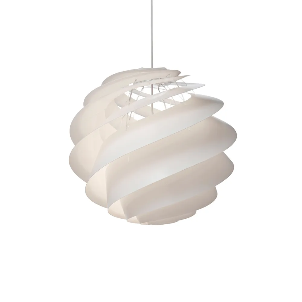 Swirl 3S pendel, vit Le Klint