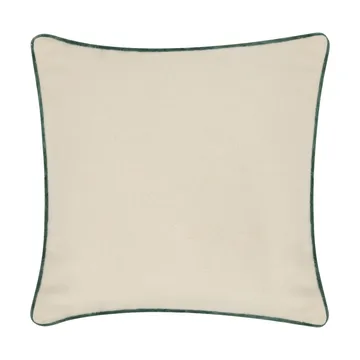 Flower Embroidered Wool Mix kuddfodral 50x50 cm - Light beige-green - Lexington