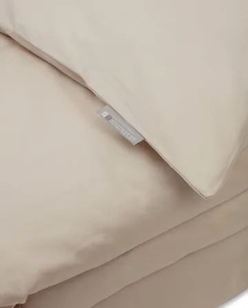 Hotel Cotton Sateen påslakan 150x210 cm - Light sand - Lexington