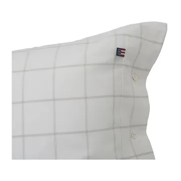 Hotel Light Flannel örngott 50x60 cm - Vit-ljusbeige - Lexington
