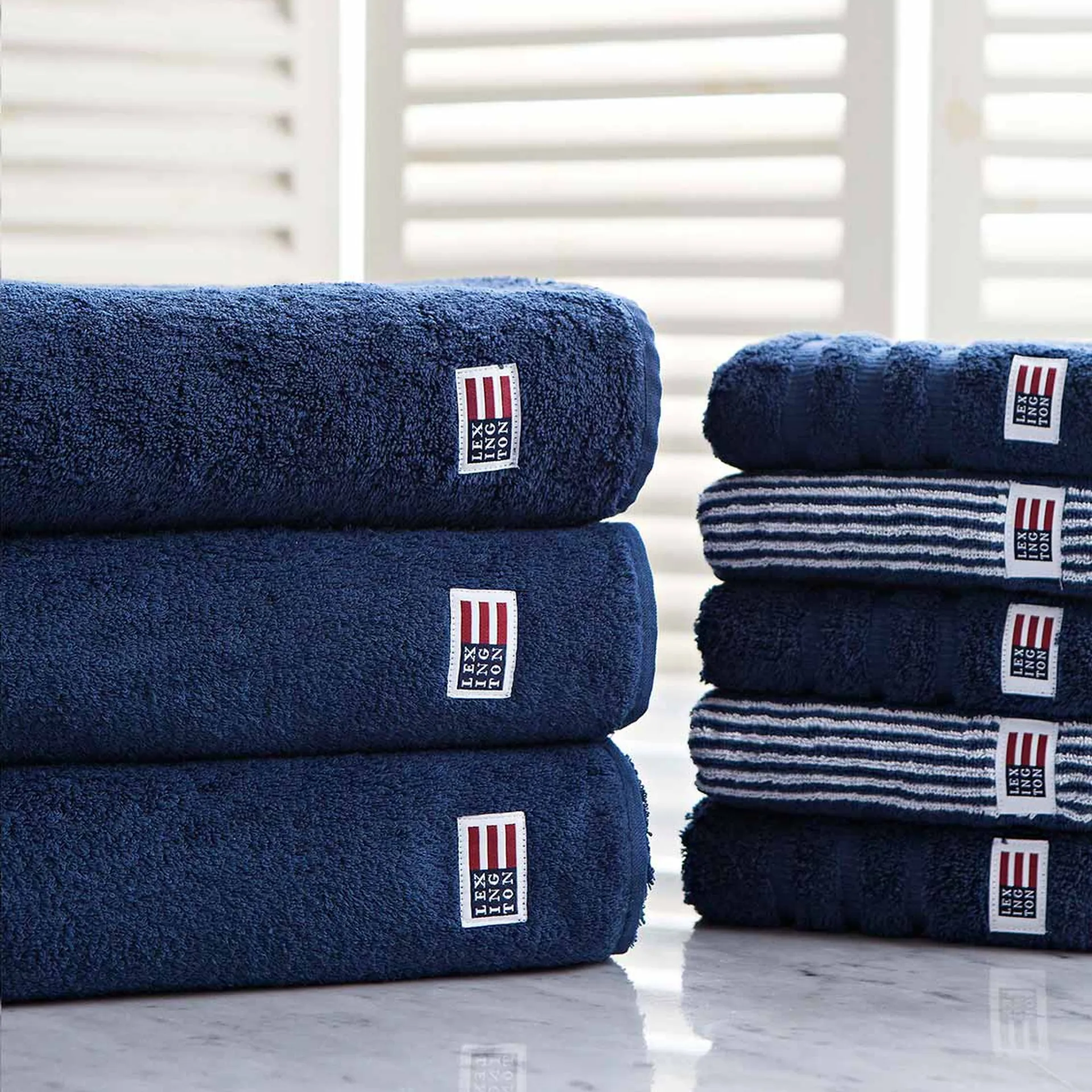 Icons Original handduk 30x30 cm, Navy Lexington