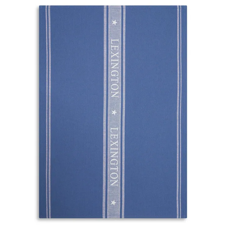Icons Star kökshandduk 50x70 cm - Blue-white - Lexington
