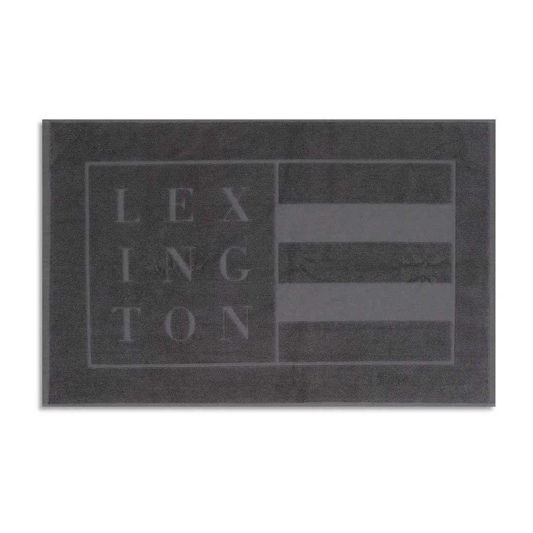 Lexington Hotel badrumsmatta 60x90 cm, Dark gray Lexington