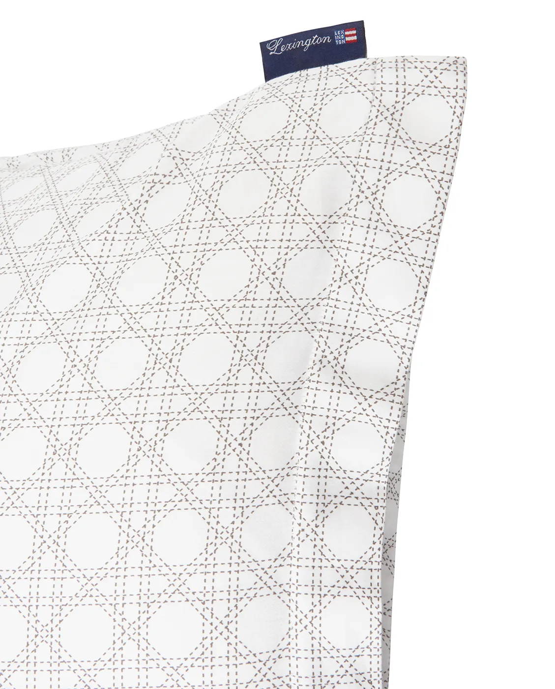 Rattan Printed örngott 50x60 cm, White Lexington