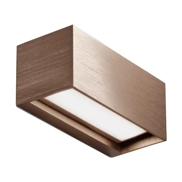 Linea W1 vägglampa switch tune - Rose gold, 7x15 cm - Light-Point