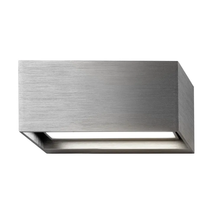 Linea W1 vägglampa switch tune - Titanium, 7x15 cm - Light-Point