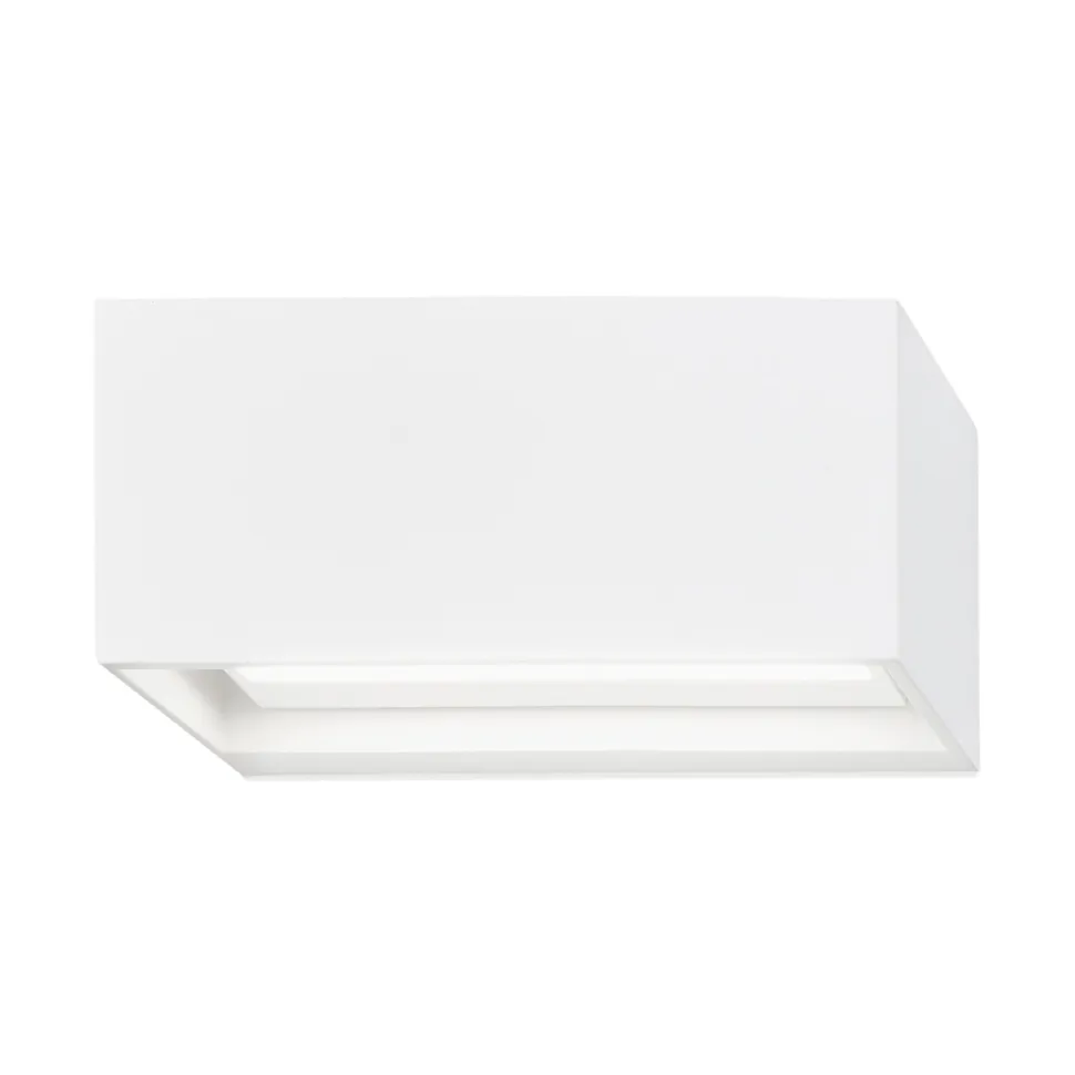 Linea W1 vägglampa switch tune, White, 7x15 cm Light-Point