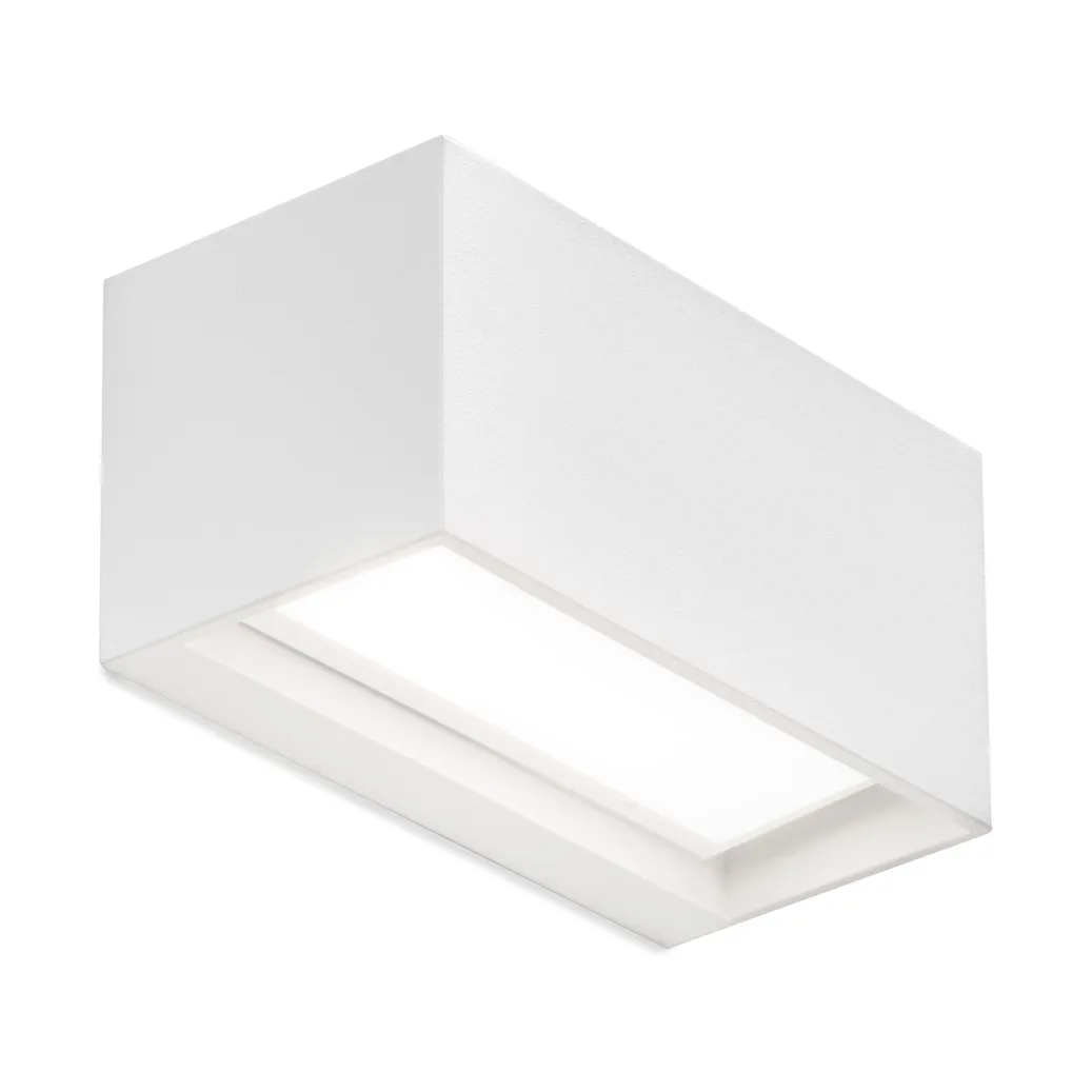 Linea W1 vägglampa switch tune, White, 7x15 cm Light-Point