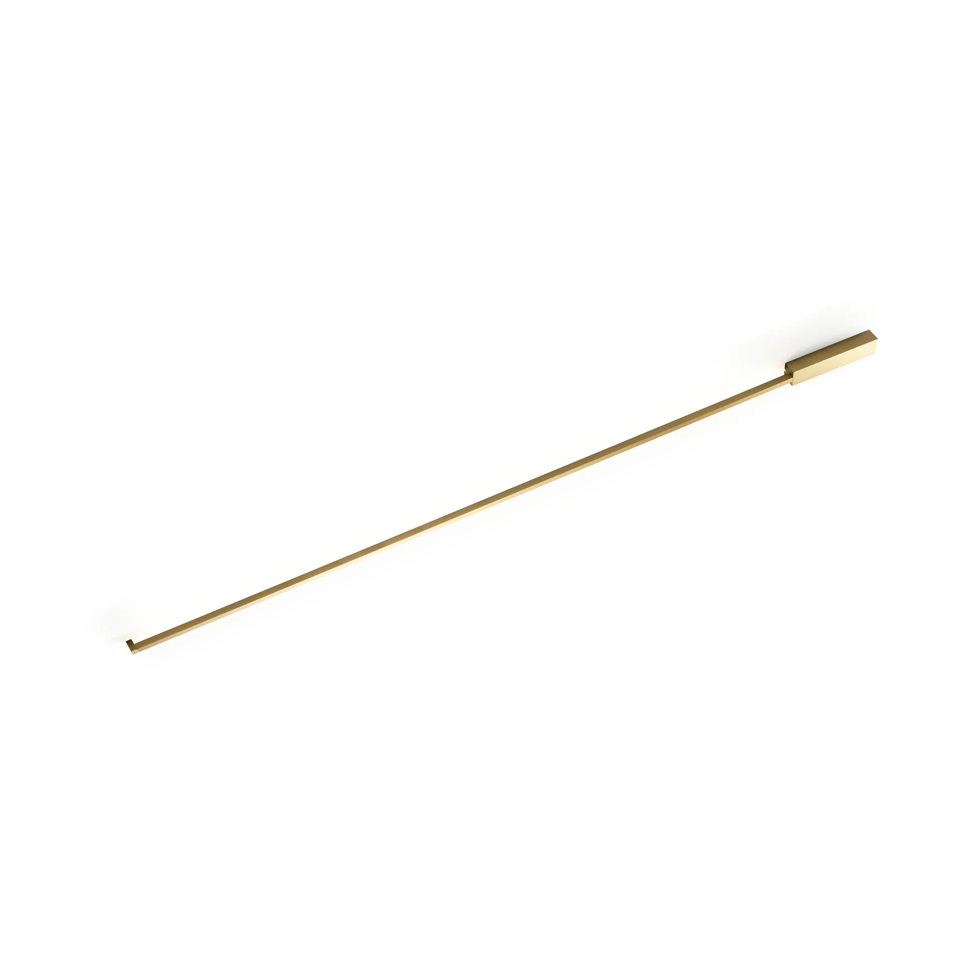 Stripe C/W vägglampa, Brass, 4x200 cm Light-Point