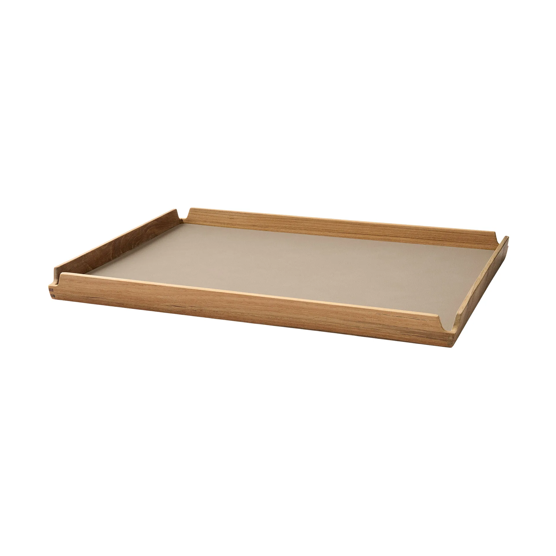 Airy teakbricka square L, Nupo clay brown LIND DNA