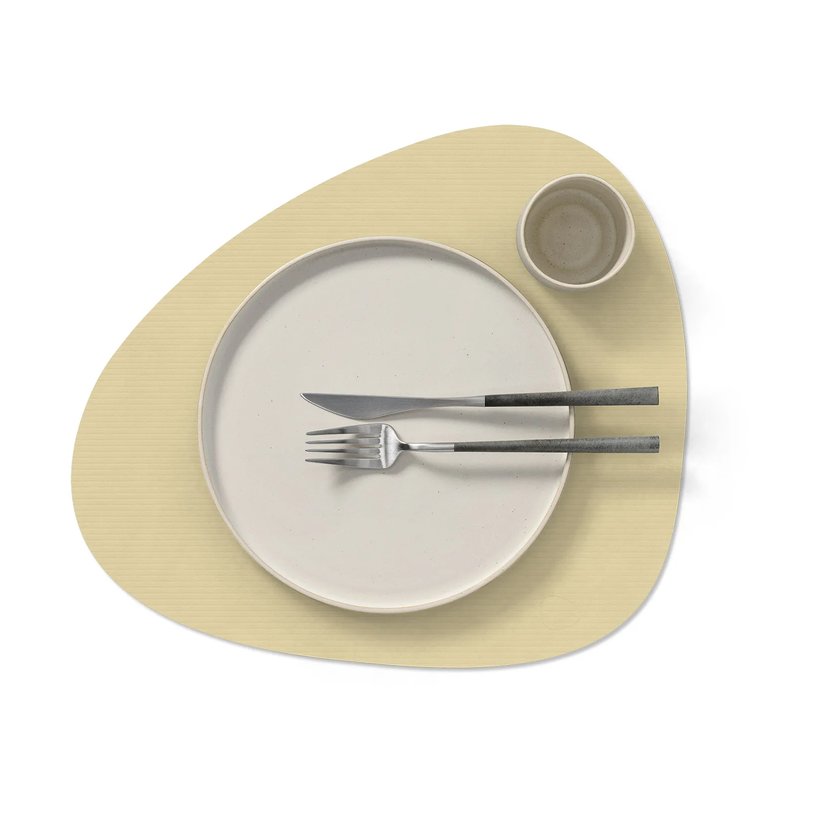 Corduroy bordstablett curve L, Lemon Sorbet LIND DNA