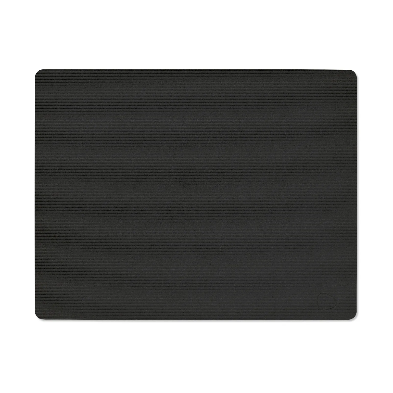 Corduroy bordstablett square L, Black ink LIND DNA