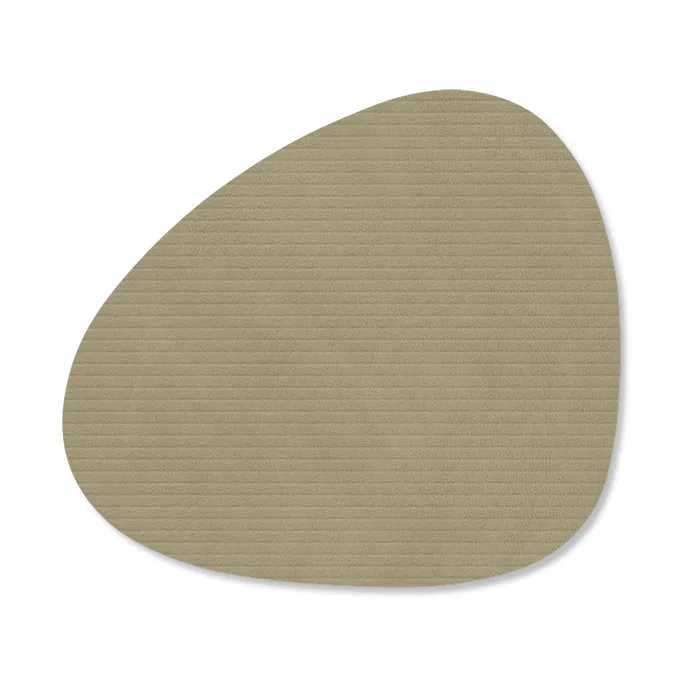 Corduroy glasunderlägg curve, Herbal Dust LIND DNA