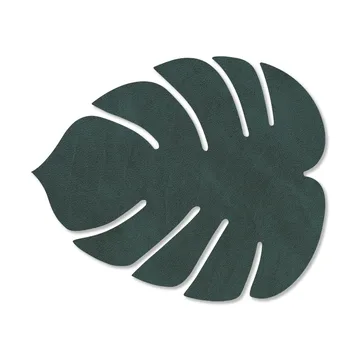 Monstera Leaf Nupo glasunderlägg - Mörkgrön - LIND DNA
