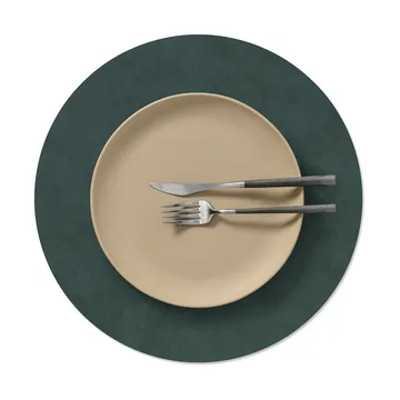 Nupo bordstablett - Dark green, circle, L - LIND DNA