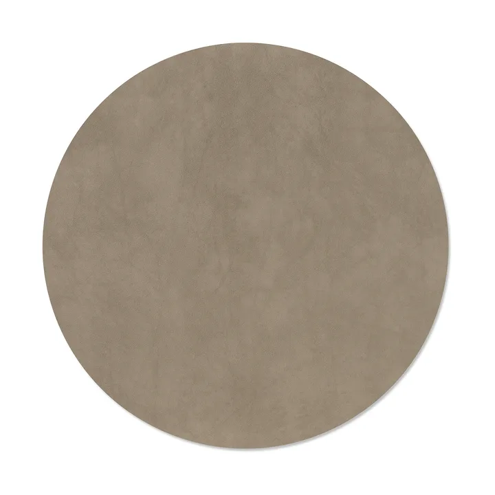 Nupo bordstablett - Nomad grey, circle, L - LIND DNA