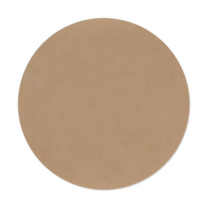 Nupo bordstablett - Nougat, circle, L - LIND DNA