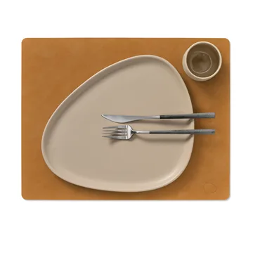 Nupo bordstablett square L - Burned curry - LIND DNA