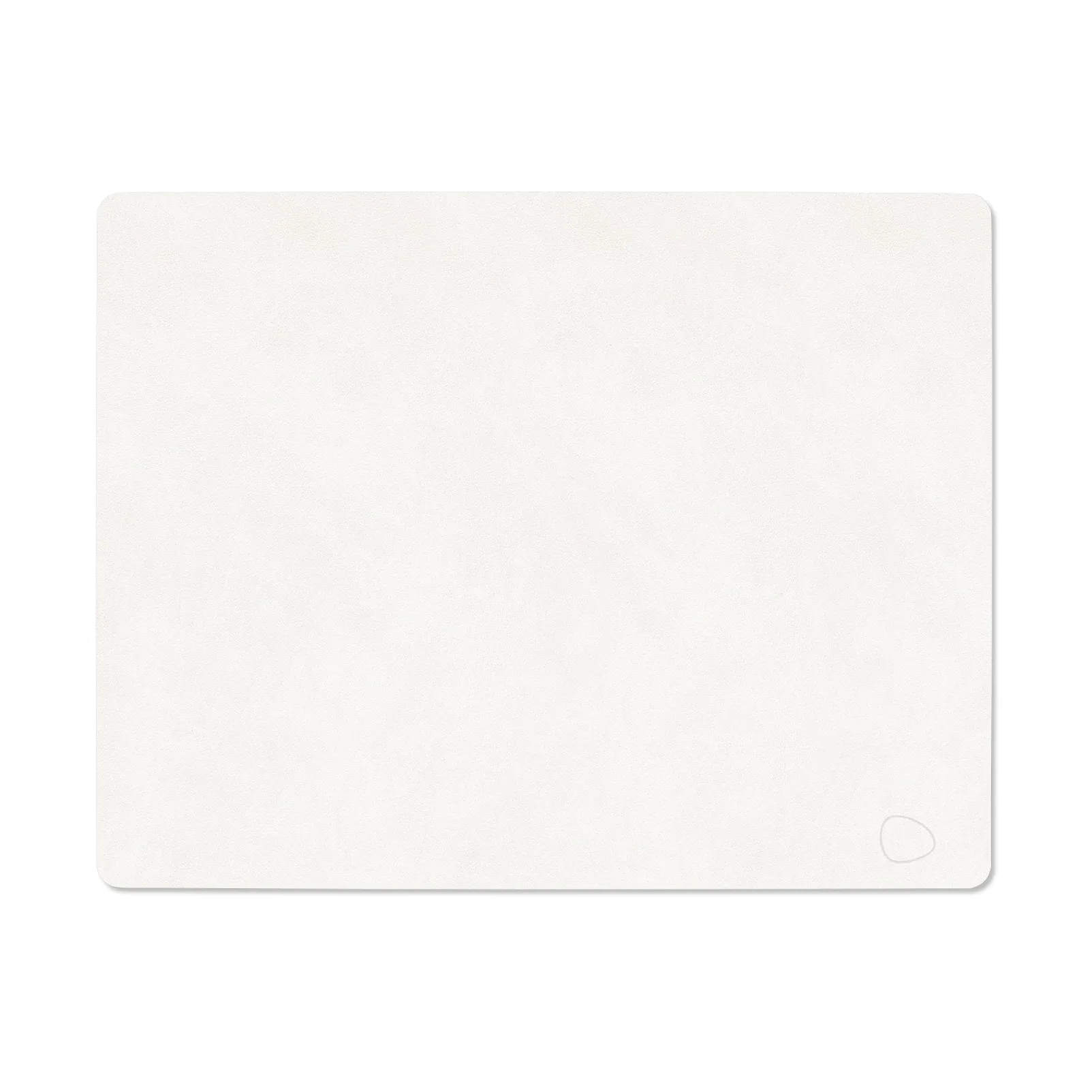 Nupo bordstablett square L, Pure white LIND DNA