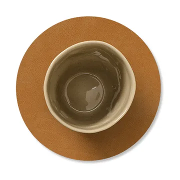 Nupo glasunderlägg circle - Burned curry - LIND DNA