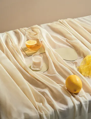 Nupo glasunderlägg circle - Lemon sorbet - LIND DNA