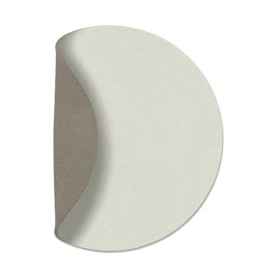 Nupo glasunderlägg circle vändbar 1 st, Linen-flint Grey LIND DNA