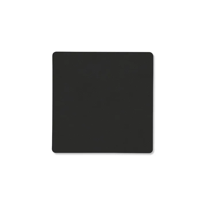 Nupo glasunderlägg square - Black ink - LIND DNA