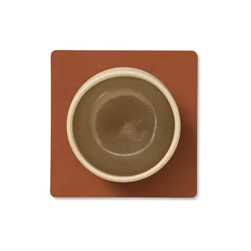 Nupo glasunderlägg square - Rust - LIND DNA