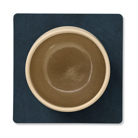 Nupo glasunderlägg square vändbar 1 st, Midnight blue-petrol LIND DNA