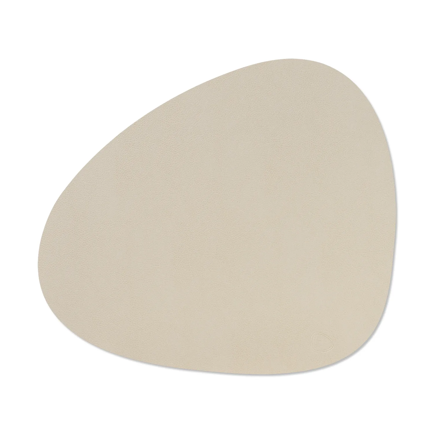 Serene bordstablett curve L 37x44 cm, Cream LIND DNA