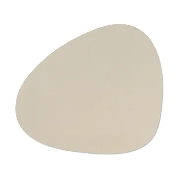 Serene bordstablett curve L 37x44 cm - Cream - LIND DNA