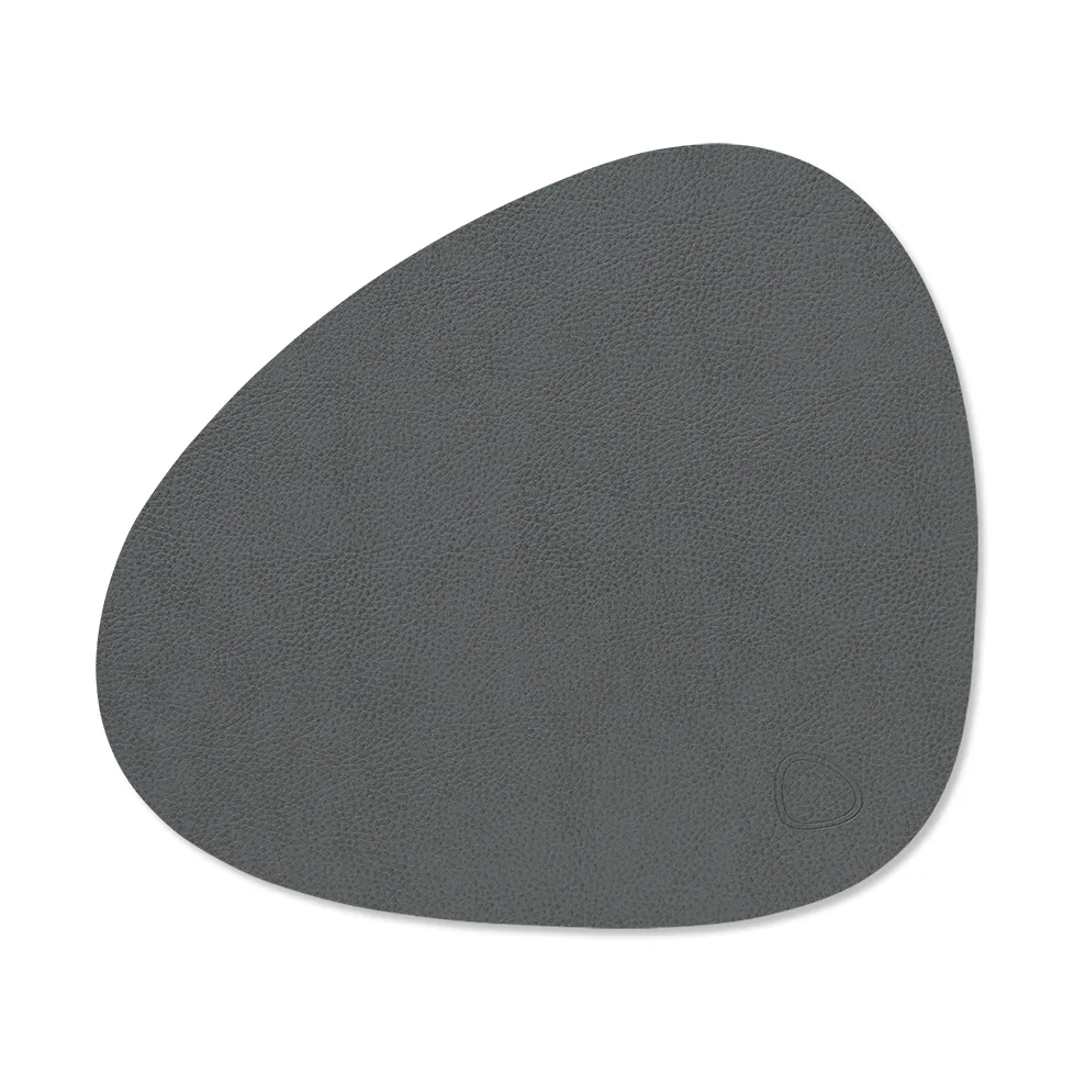 Serene bordstablett curve S 24x28 cm, Anthracite LIND DNA
