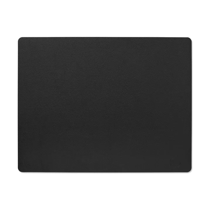 Serene bordstablett square L 35x45 cm - Black - LIND DNA