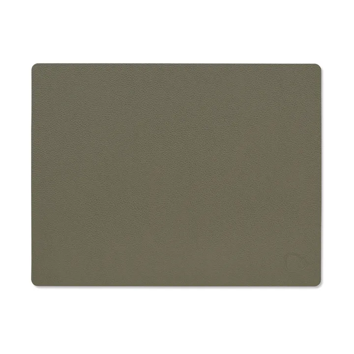 Serene bordstablett square M 26,5x34,5 cm - Moss - LIND DNA