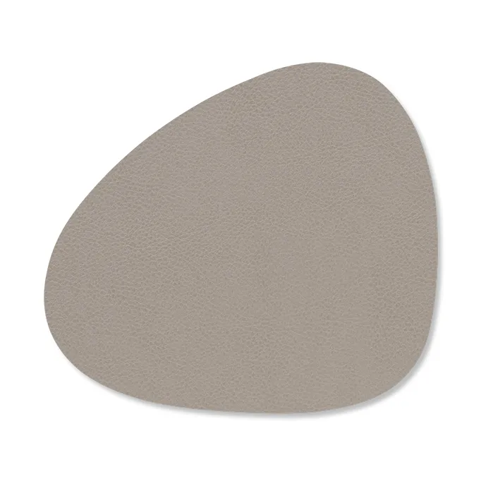 Serene glasunderlägg curve 11x13 cm, Ash LIND DNA