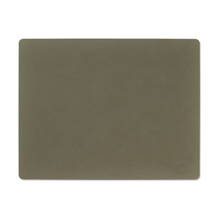 Square Nupo bordstablett 35x45 cm - army green - LIND DNA