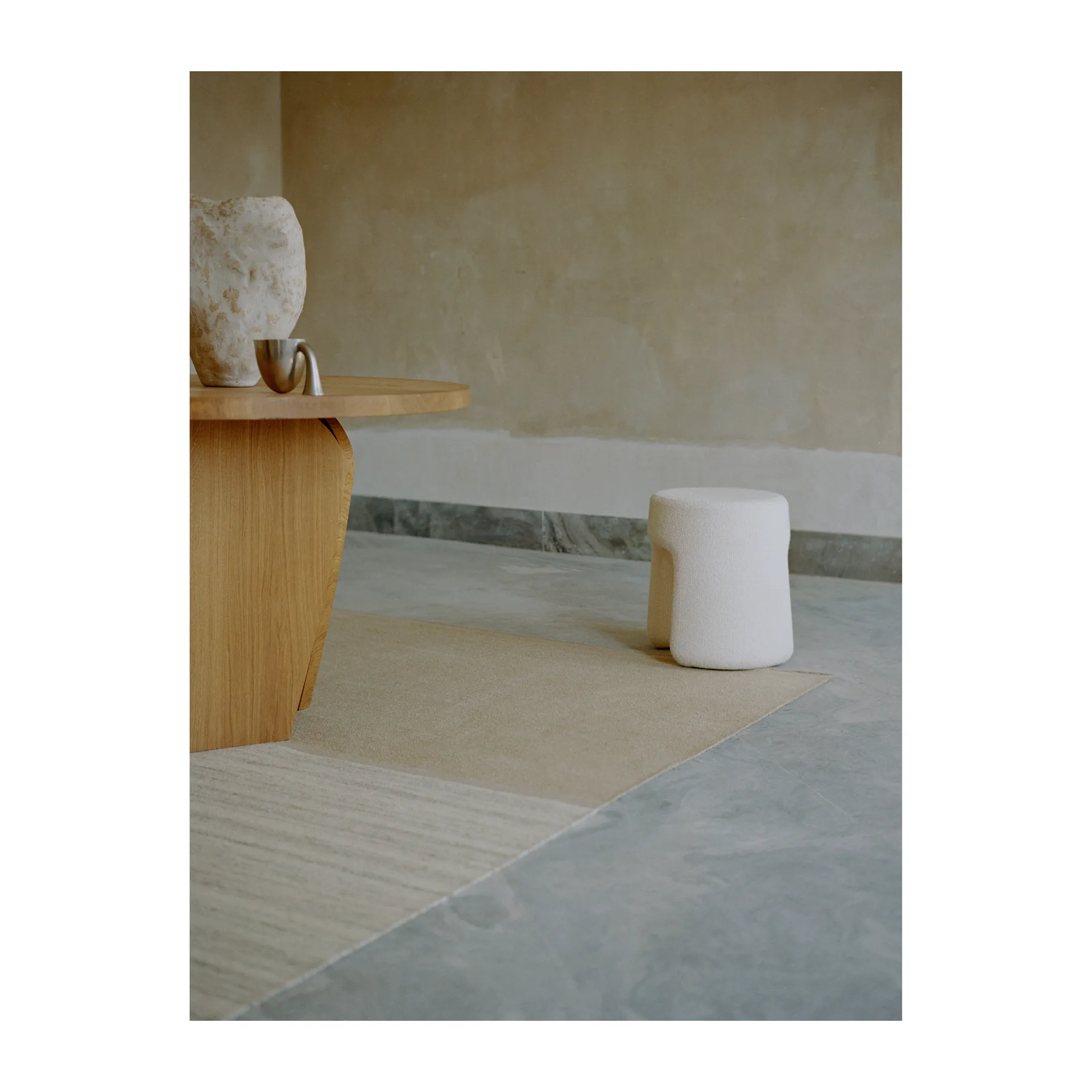 Future Seeds matta 200x300 cm, Beige Linie Design