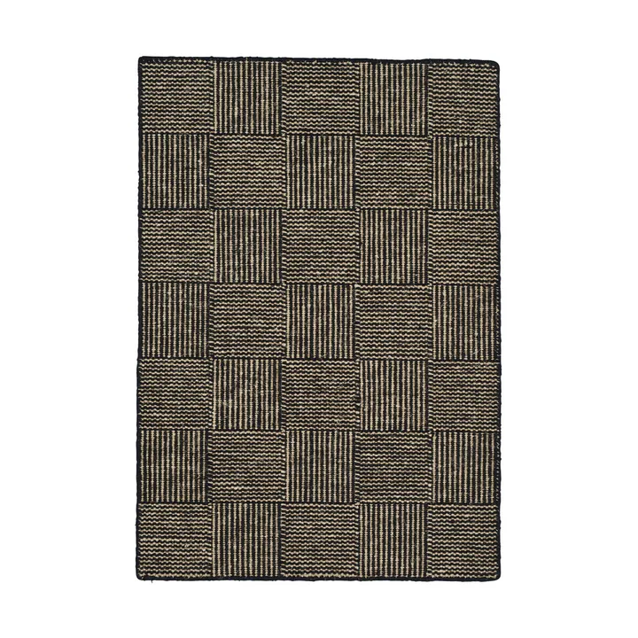 Linie Design Chess matta - Black, 200x300 cm - Linie Design