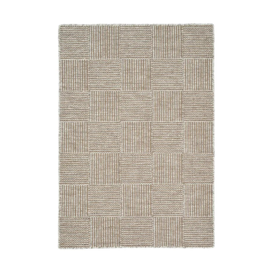 Linie Design Chess matta, Light grey, 200x300 cm Linie Design
