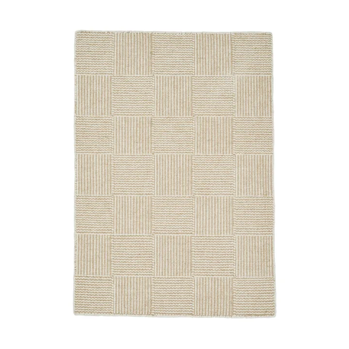 Linie Design Chess matta - White, 250x350 cm - Linie Design