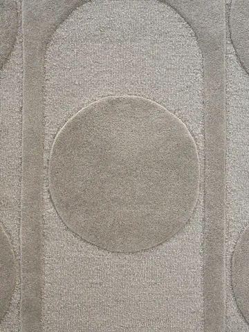 Orb Alliance ullmatta - Grey, 250x350 cm - Linie Design