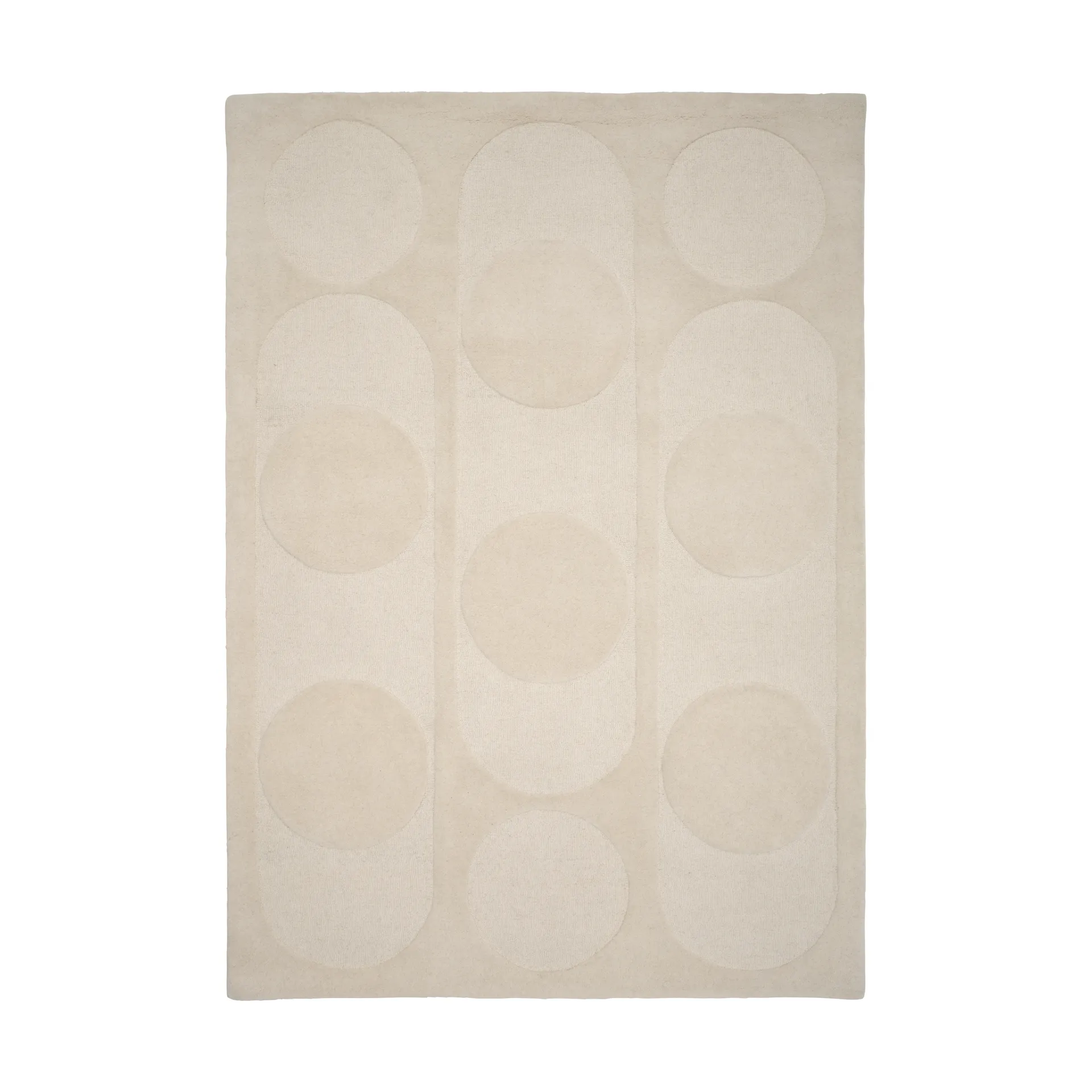 Orb Alliance ullmatta, White, 200x300 cm Linie Design