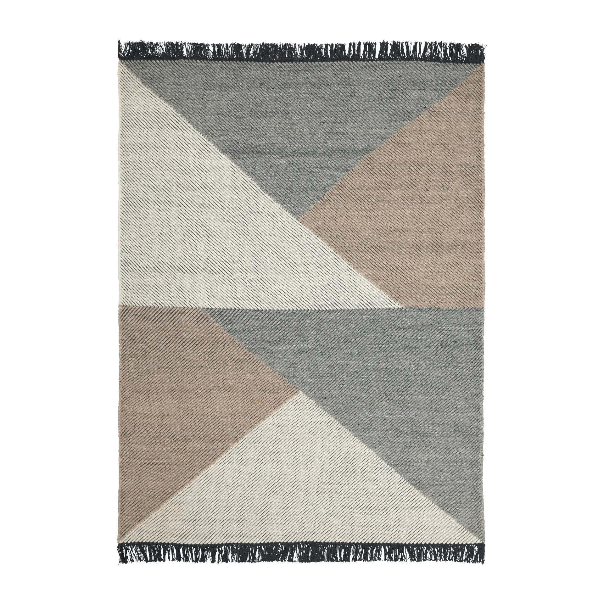 Skuld ullmatta, Light grey, 140x200 cm Linie Design